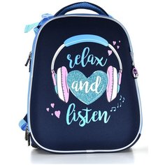Рюкзак жесткокаркасный Schoolformat ERGONOMIC 2 Girl melody 2 секц. SchoolФормат