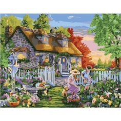 Картина по номерам Мамины помощники 40х50 см Hobby Home