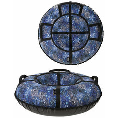 Тюбинг X-Match Люкс Космонавт 100см многоцветный во8419-1