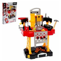 Игровой модуль «Мастерская» 3 в 1, 56 элементов Noname