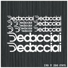 Наклейки на велосипед "DEDACCIAI 2" Нет бренда