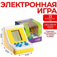 Электронная головоломка «Зверята», 13 игр, цвета микс Funny Toys