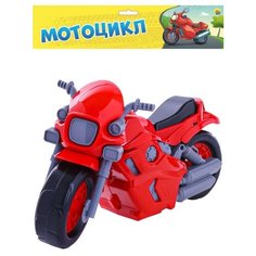 Мотоцикл Спорт красный рыжий КОТ И-3407/РК