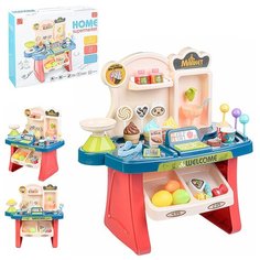 Игровой набор 668-73 "Супермаркет" (свет, звук) в коробке КНР