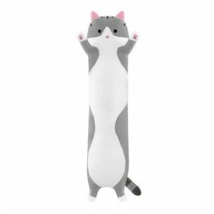 Мягкая игрушка «Кот Батон», цвет серый, 70 см Maxitoys
