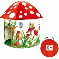 Игровая детская палатка-домик Веселый мухомор HF016 Denco Store