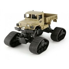 Радиоуправляемый гусеничный краулер-амфибия 4WD, машинка детская Zecong Toys