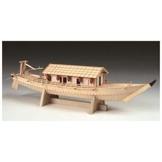 Сборная модель корабля Woody Joe лодка Yakatabune с подсветкой, М.1:24
