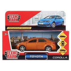 Модель COROLLA-GD TOYOTA COROLLA золотой в коробке Технопарк