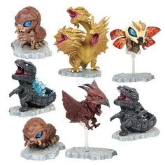 Набор фигурок Годзилла, Мотра, Родан и Гидора (7шт.) Noname