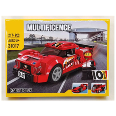 Конструктор DECOOL 31017 "Гоночные автомобили", 208 деталей, 10 в 1 Jisi Bricks (Decool)