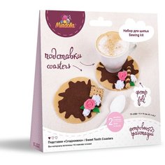 Комплект для шитья игрушки Miadolla "Подставки Сладкоежка" арт. TF-0360