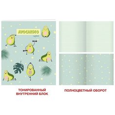 Канц-Эксмо (Listoff, Unnika Land) Тетрадь "Mint. Дизайн 1", А5, 48 листов, клетка