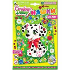 Набор для изготовления картины няшка. Лапик Клеvер Clever