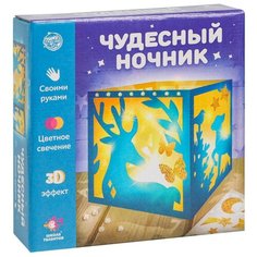 Набор для творчества Школа талантов "Чудесный ночник: лес"