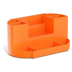 Подставка настольная пластиковая Victoria, Neon Solid, оранжевый Erich Krause