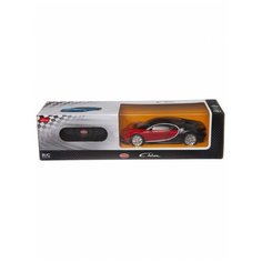 Машинка на радиоуправлении RASTAR Bugatti Chiron цвет красный, 1:24, RASTAR