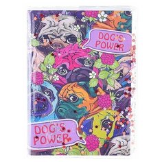 Блокнот "Dogs power", 110x150 мм, 56 листов, клетка Centrum
