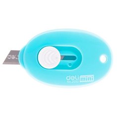 Нож канцелярский Deli E2050 mini сталь ассорти блистер - 18 уп
