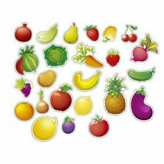 Игра на магнитах. Фрукты, овощи и ягоды ИН-8995 Рыжий кот