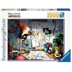 Пазл Ravensburger Стол художника Disney Pixar (19432), 1000 дет.