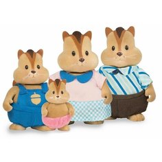 Игровой набор Lil Woodzeez Семья бурундуков