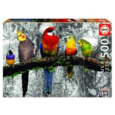 Пазл 500 деталей "Птицы в джунглях" Educa
