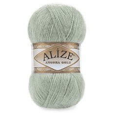 Пряжа Alize Angora Gold (Ангора Голд) - 1 моток 515 миндаль 20% шерсть, 80% акрил 550м/100г
