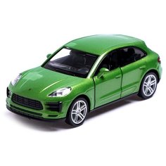 Машинка Автоград Porsche Macan S, 7152971/7152972 1:32, 11 см, зелeный