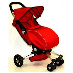 Коляска прогулочная Stiony 910А красная Stiony