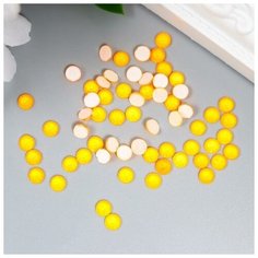 Декор для творчества "Стразы флуоресцентные. Жёлто-оранжевые" набор 60 шт ss20 - 4,6 мм (1 шт.) Pro Market