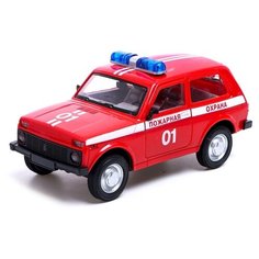 Машинка Play Smart Пожарная охрана 9078-C, 18.5 см, красный