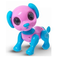 Робот Zabiaka щенок Мой друг Пуговка 3673735, розовый/голубой