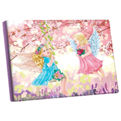 Школа талантов картина по номерам Ангелочки, 50 х 40 см, разноцветный