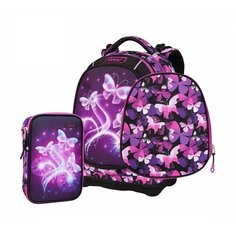 Рюкзак Target суперлегкий с пеналом "Violet Butterfly" 27524