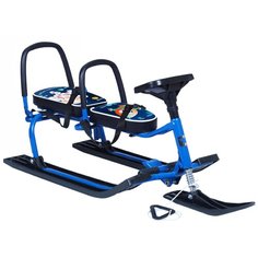 Снегокат Барс 503 Twins baby, галактика Bars