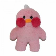 Мягкая игрушка Fixsitoysi Утка 30 см розовая