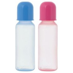 Бутылочка Курносики с силиконовой соской, с 0+, цвет в ассортименте