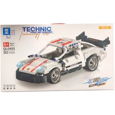 Конструктор TECHNIC Сборный гоночный автомобиль Порше 911 QL0495 / Конструкторы для детей и взрослых / Конструктор сборный гоночный автомобиль