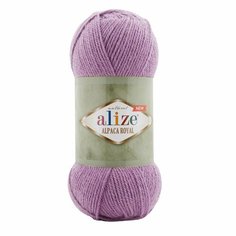 Пряжа ALIZE Alpaca royal new, Alize, розовый - 438, 55% aкрил, 30% шерсть, 15% aльпака, 5 мотков, 100 г, 250 м.