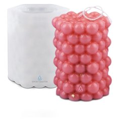 Силиконовый молд - Свеча bubble, 7,5х6см Epoxy Master
