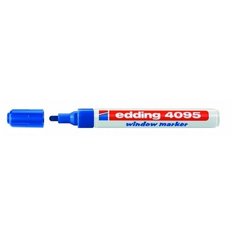 Edding Набор меловых маркеров 4095, 3 шт., синий, 1 шт.