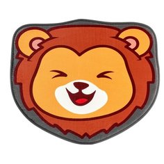 Антискользящий коврик Лев для ванной c эффектом памяти плюшевый от ROXY-KIDS, 50x60 см