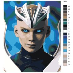 Картина по номерам T829 "Кроника- Мортал Комбат(Mortal Combat) 60x80 Brushes Paints