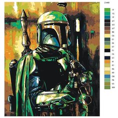 Картина по номерам Z-449 "Звездные войны" 60x80 Brushes Paints