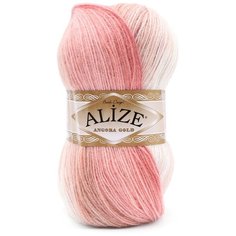 Пряжа Alize Angora Gold Batik, 20 % шерсть, 80 % акрил, 100 г, 550 м, 5 шт., 5652
