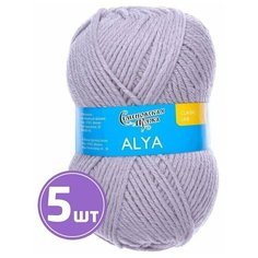 Пряжа Семеновская пряжа Alya (71130), ангора, 5 шт. по 100 г