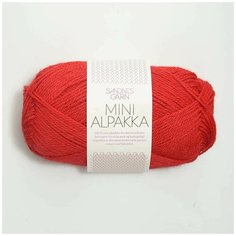 Пряжа MINI ALPAKKA 4109 Rod Sandnes Garn