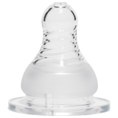 Соска Крошка Я 7129435 Силиконовая, антиколиковая, 3м+ прозрачный