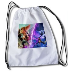 Мешок для сменной обуви с принтом с принтом Ratchet & Clank Сквозь Миры - 34131 Brut Boxers